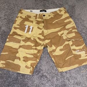 Camouflage Cargo Shorts